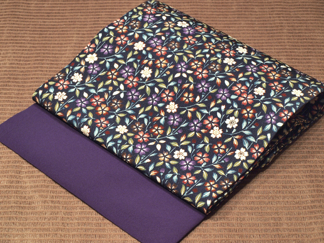 紅型 丹後ちりめん花小紋 名古屋帯のイメージショット